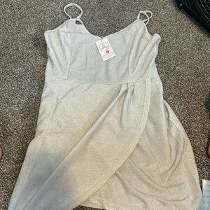 Silver Sparkly Dress
